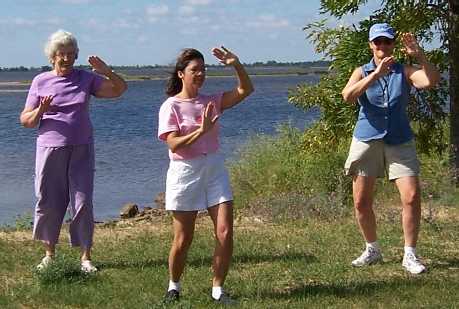 Tai Chi in Ludington Park